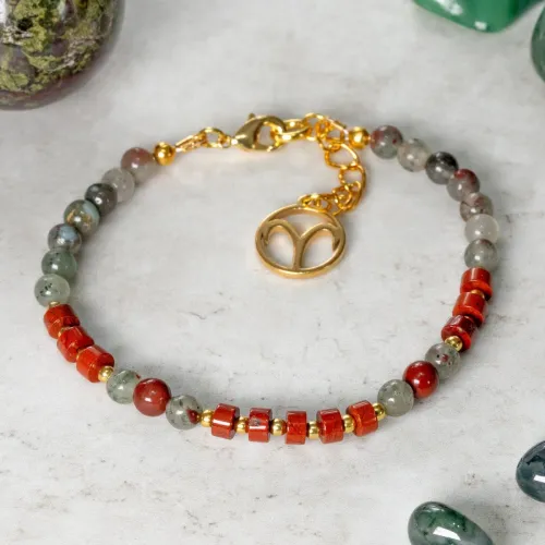 Modern illustration with celestial bodies and zodiac symbols